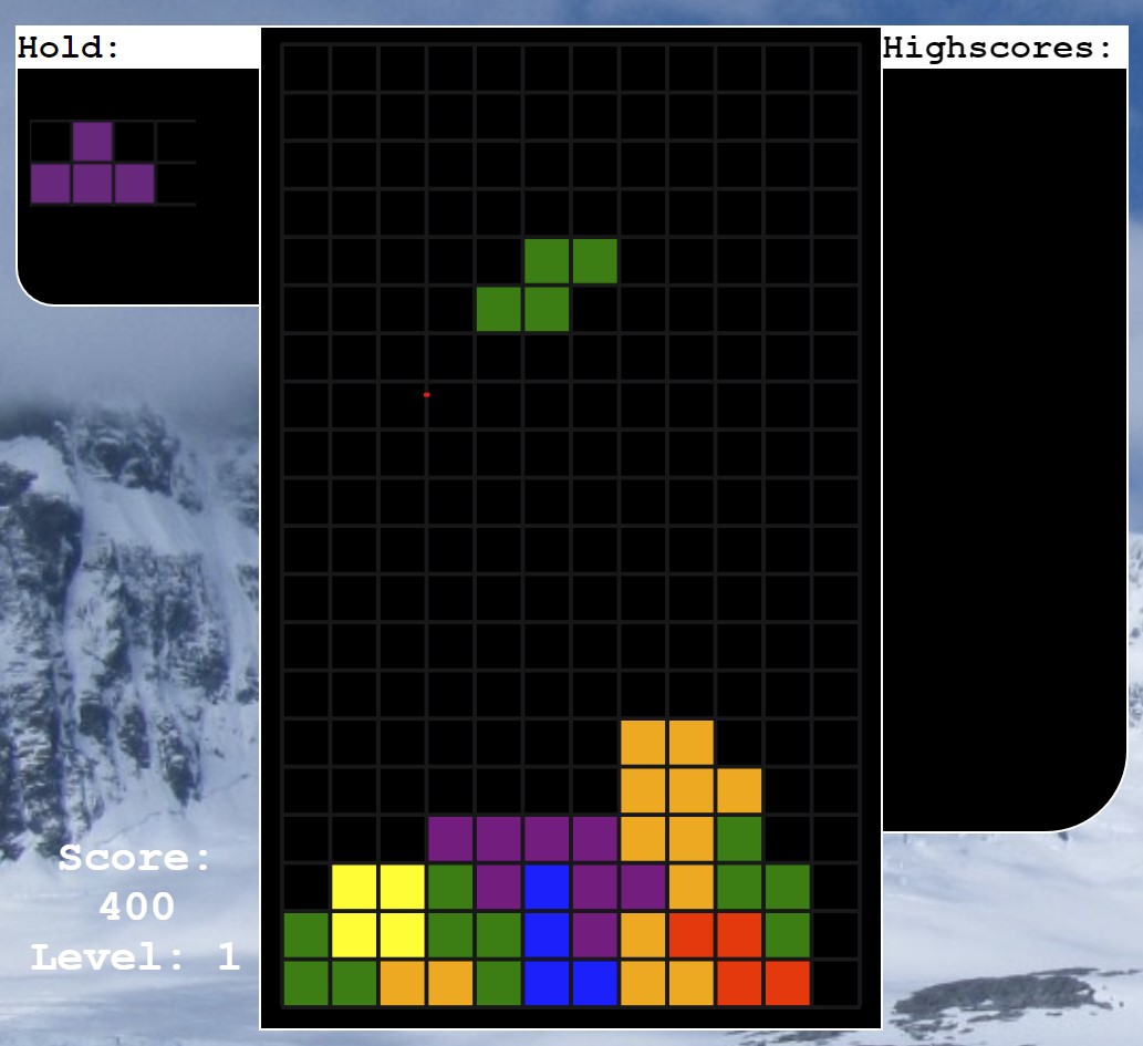 image of tetris javascript game